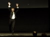 Symbolisch Wird Der Ball Mit Der Aufschrift -Aufbruch- Ins Publikum Geworfen2